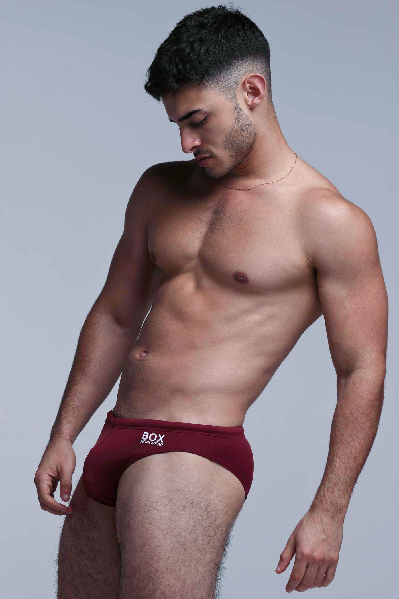 Swimming Trunks - Burgundy - boxmenswear - {{variant_title}}