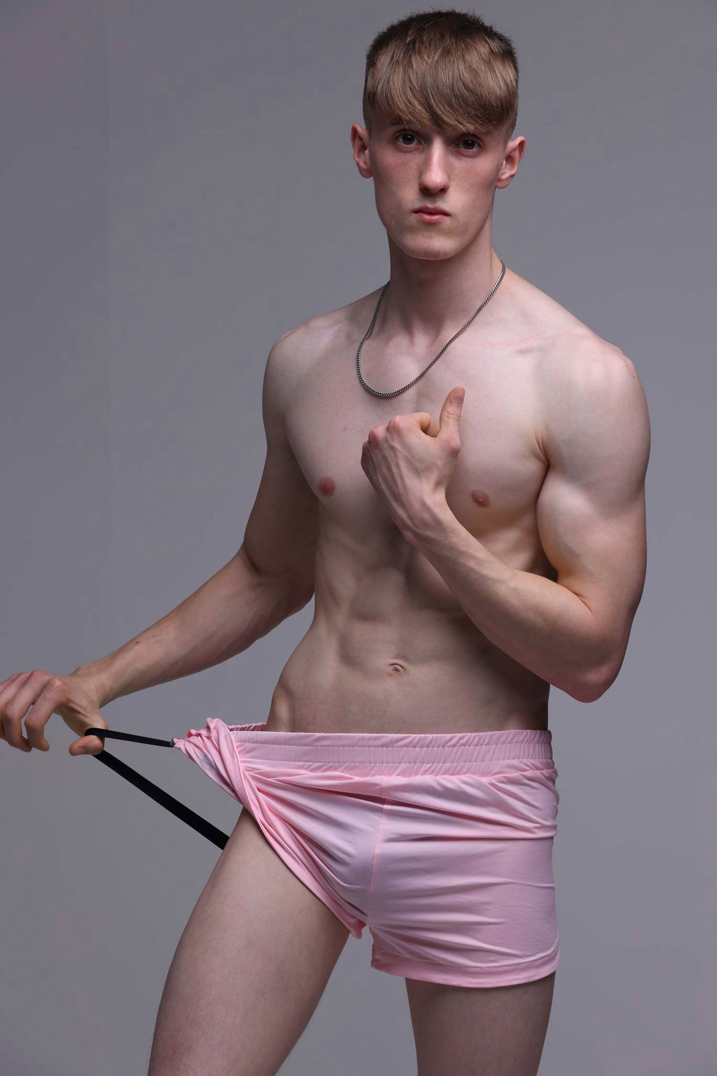Compound Jock Shorts - Pink - boxmenswear - {{variant_title}}