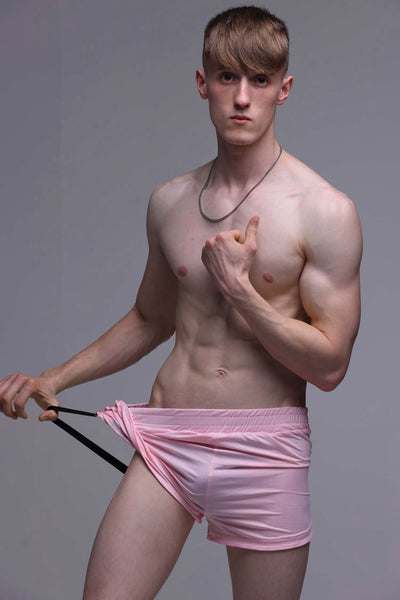 Compound Jock Shorts - Pink - boxmenswear - {{variant_title}}