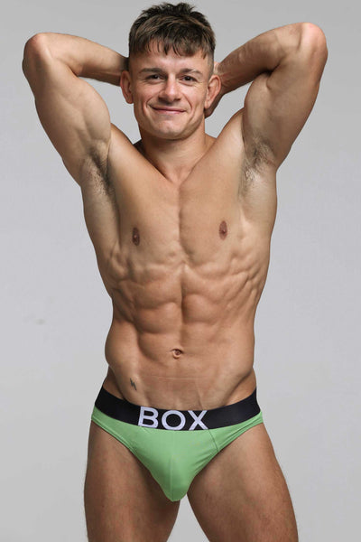 Soft Tech Briefs - Green - boxmenswear - {{variant_title}}