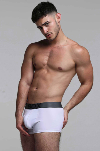 Soft Touch Trunks - White - boxmenswear - {{variant_title}}