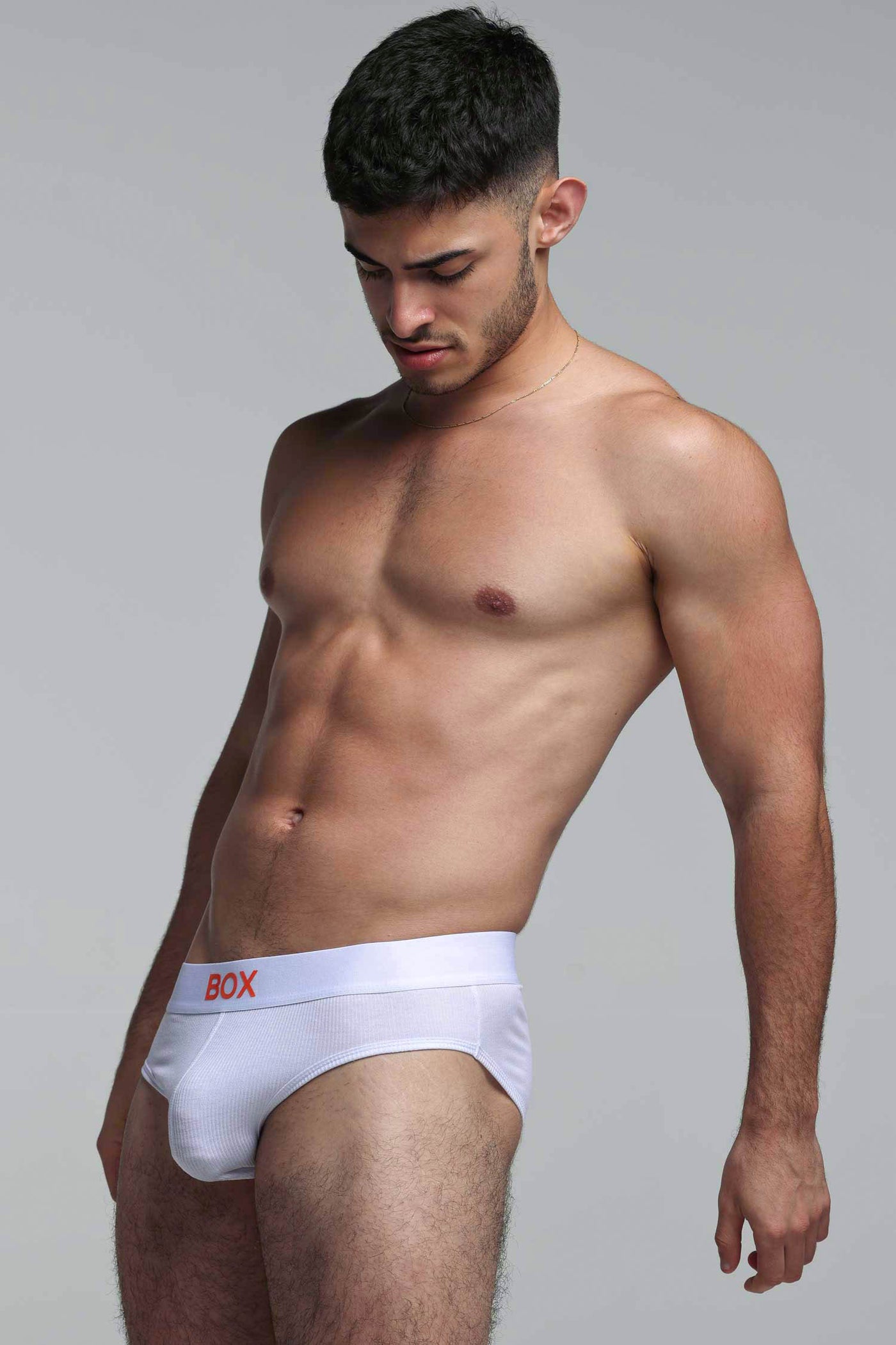 Colour Pop Briefs - White & Orange - boxmenswear - {{variant_title}}