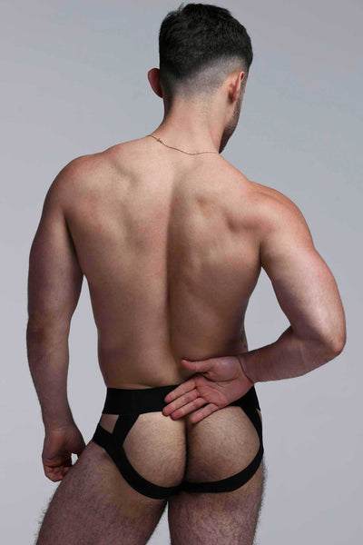 Mens Suspender Jockstrap 3.0 : With Bounce - Burgundy - boxmenswear - {{variant_title}}