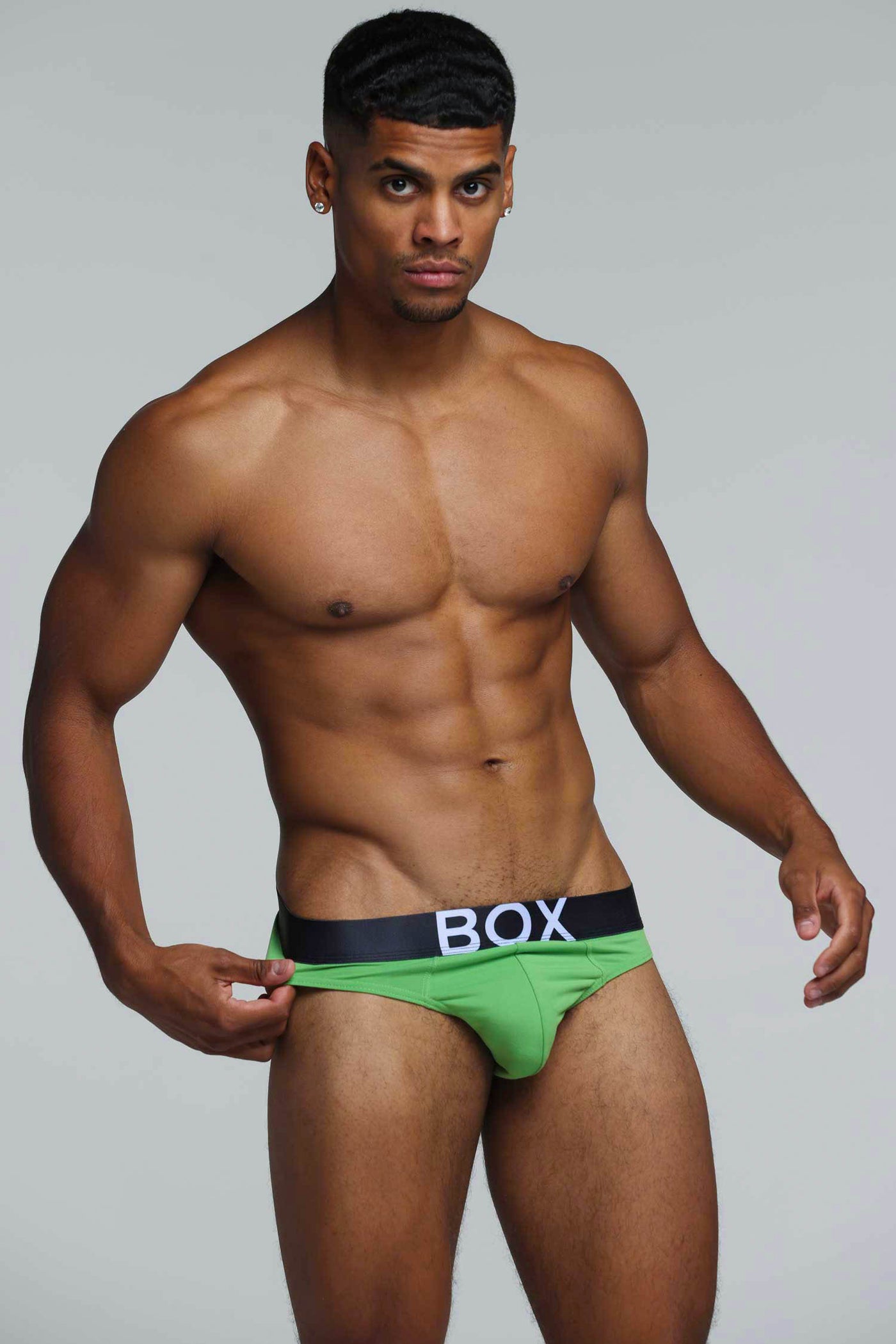 Soft Tech Briefs - Green - boxmenswear - {{variant_title}}