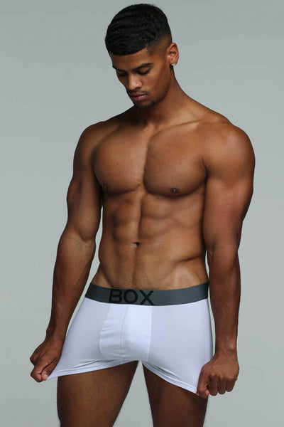 Soft Touch Trunks - White - boxmenswear - {{variant_title}}
