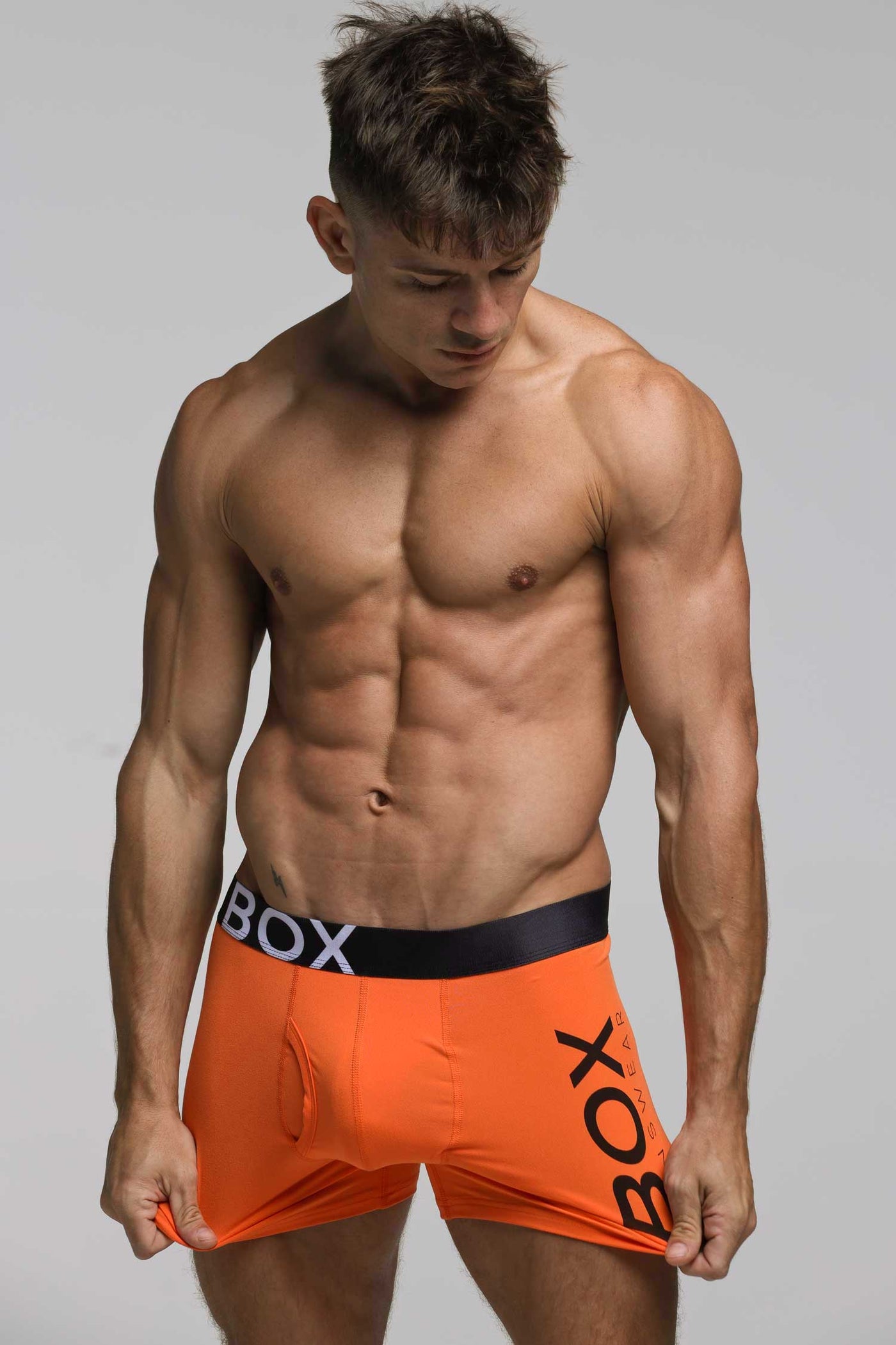 Soft Tech Boxers - Orange - boxmenswear - {{variant_title}}