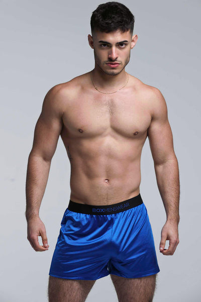 Satin Boxers - Midnight Navy - boxmenswear - {{variant_title}}