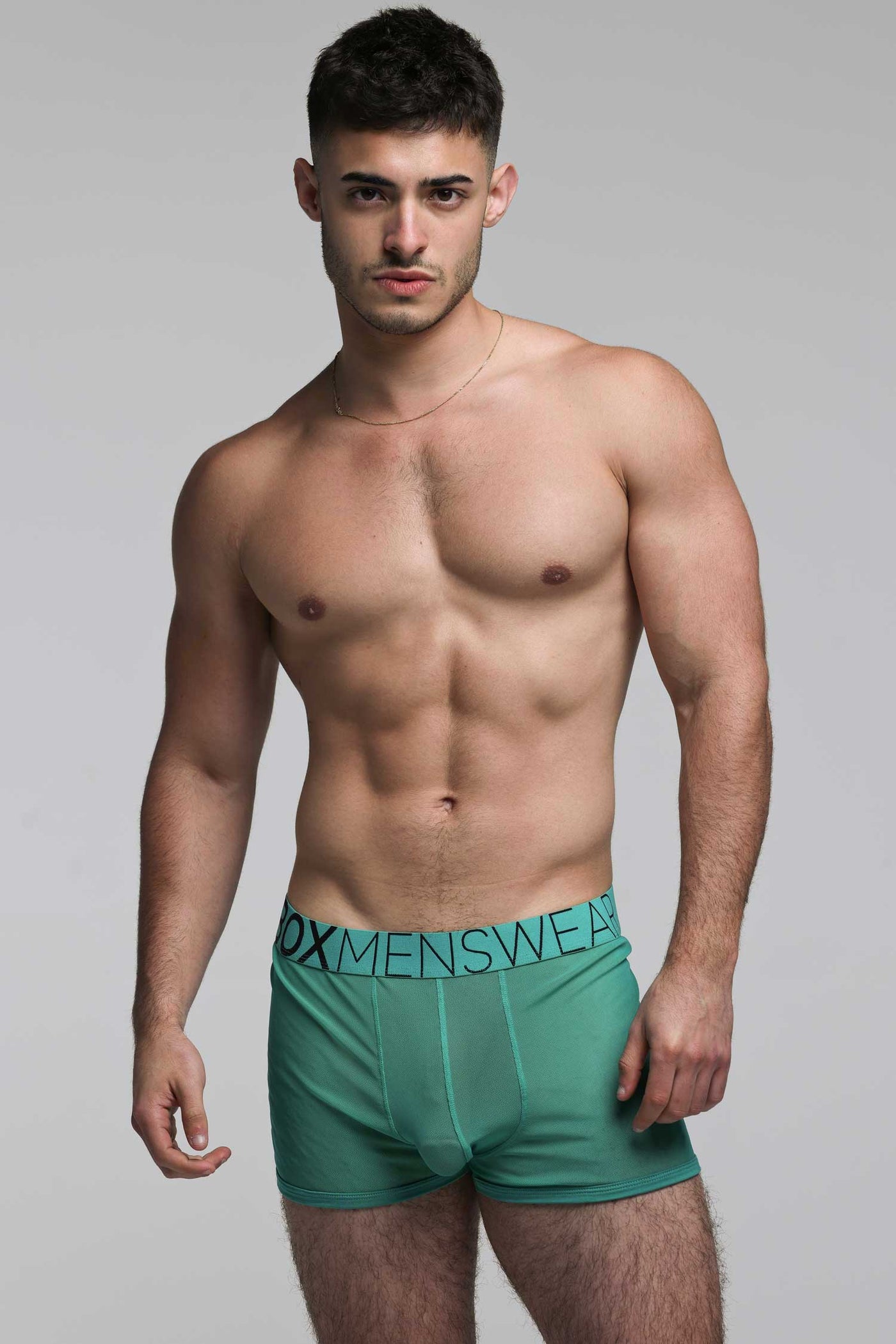 All Over Mesh Boxers - Lucky Lad Green - boxmenswear - {{variant_title}}