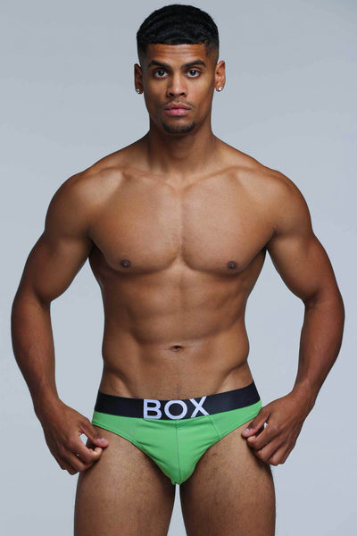 Soft Tech Briefs - Green - boxmenswear - {{variant_title}}