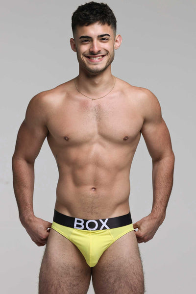 Soft Tech Briefs - Lemon - boxmenswear - {{variant_title}}