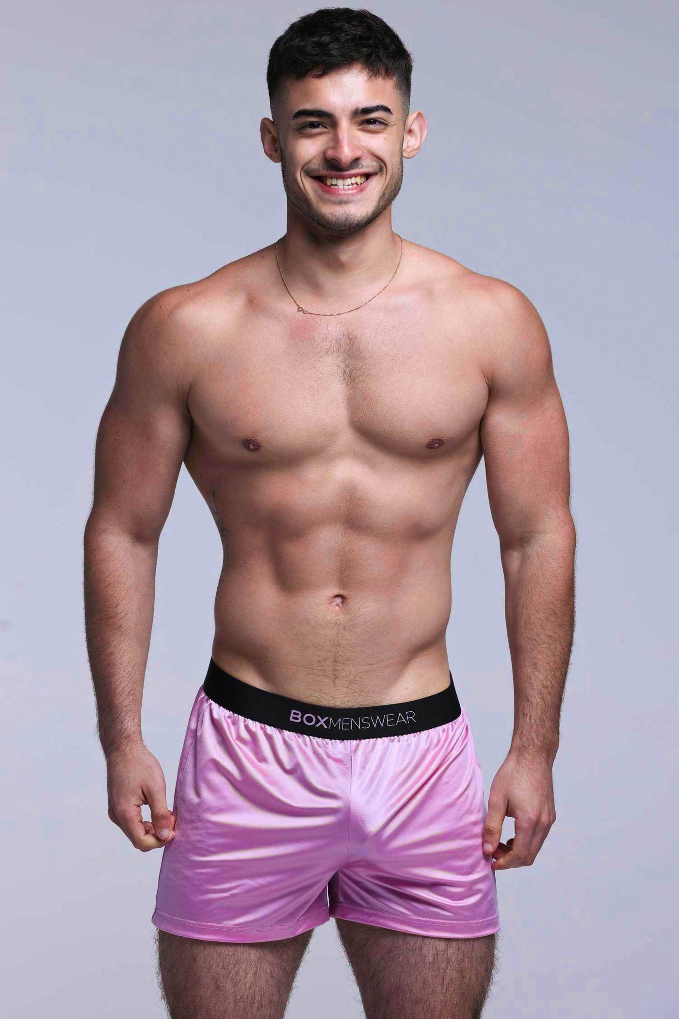 Satin Boxers - Pink Tease - boxmenswear - {{variant_title}}