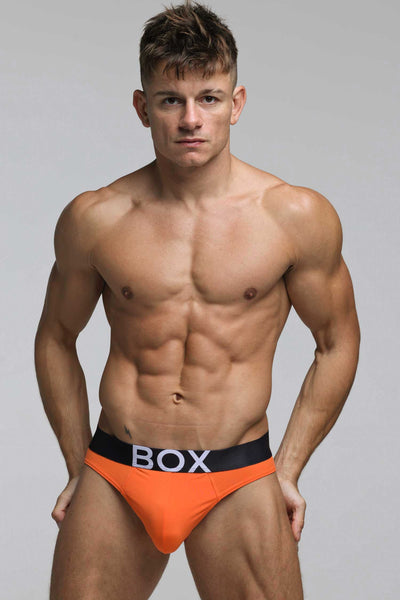 Soft Tech Briefs - Orange - boxmenswear - {{variant_title}}