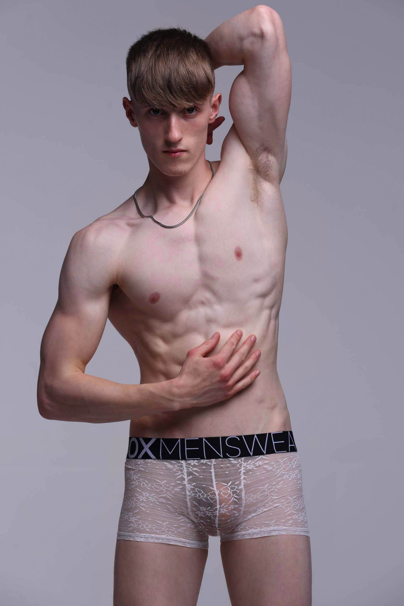 All Over Lace Boxers - White Heat - boxmenswear - {{variant_title}}