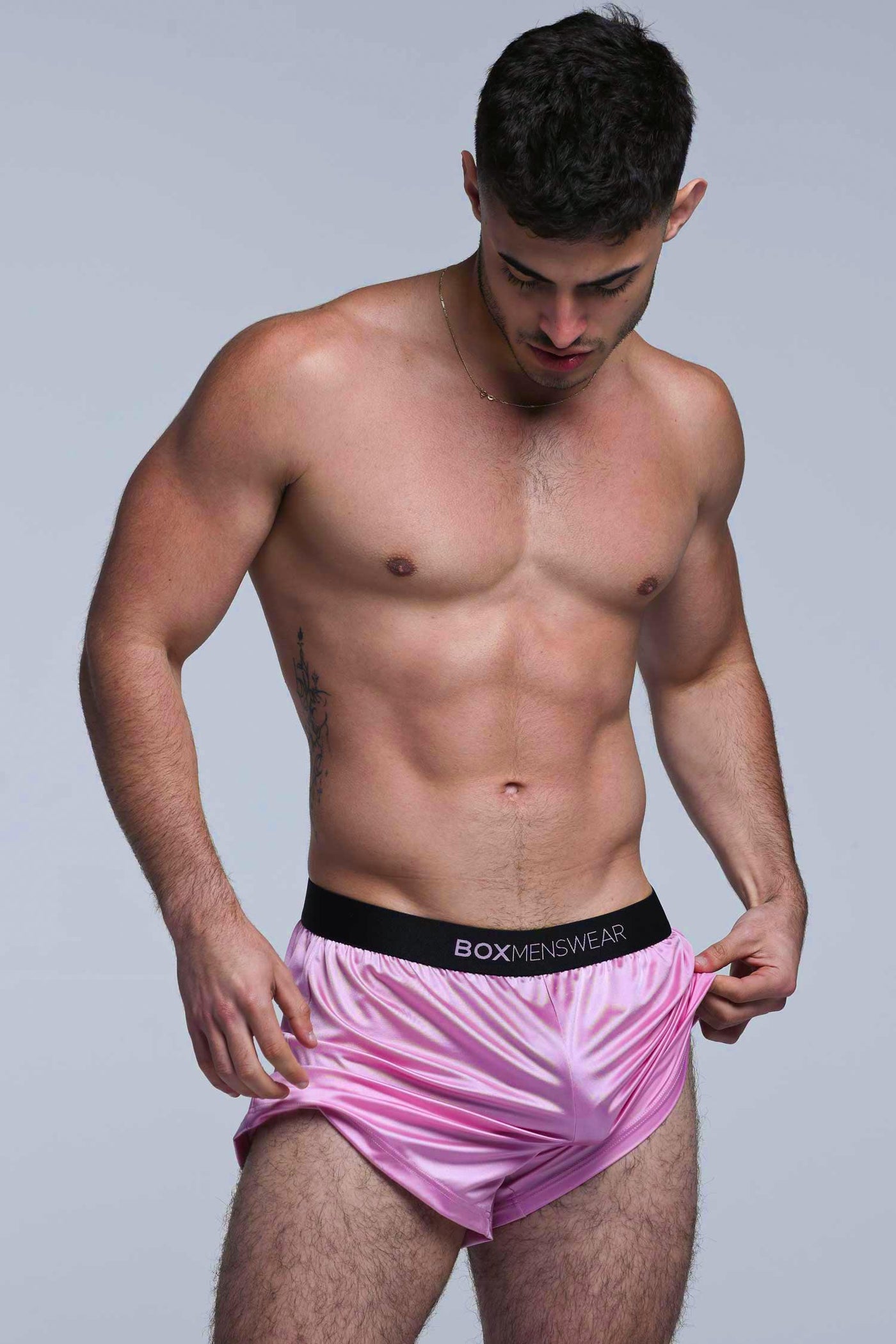 Satin Boxers - Pink Tease - boxmenswear - {{variant_title}}