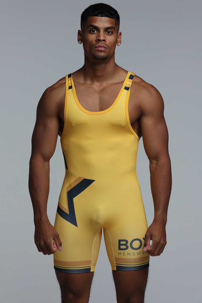 Singlet - Yellow Insignia - boxmenswear - {{variant_title}}
