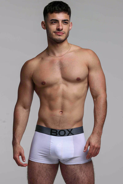 Soft Touch Trunks - White - boxmenswear - {{variant_title}}