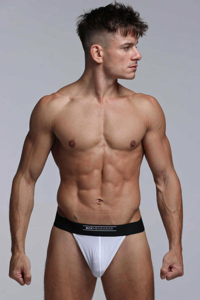 Mens Thong 3.0 - Transparent White - boxmenswear - {{variant_title}}