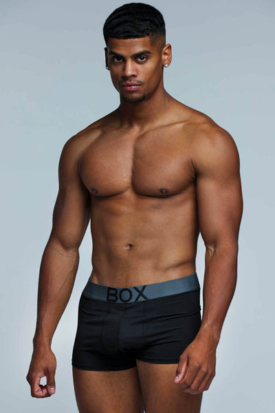 Soft Touch Trunks - Black - boxmenswear - {{variant_title}}