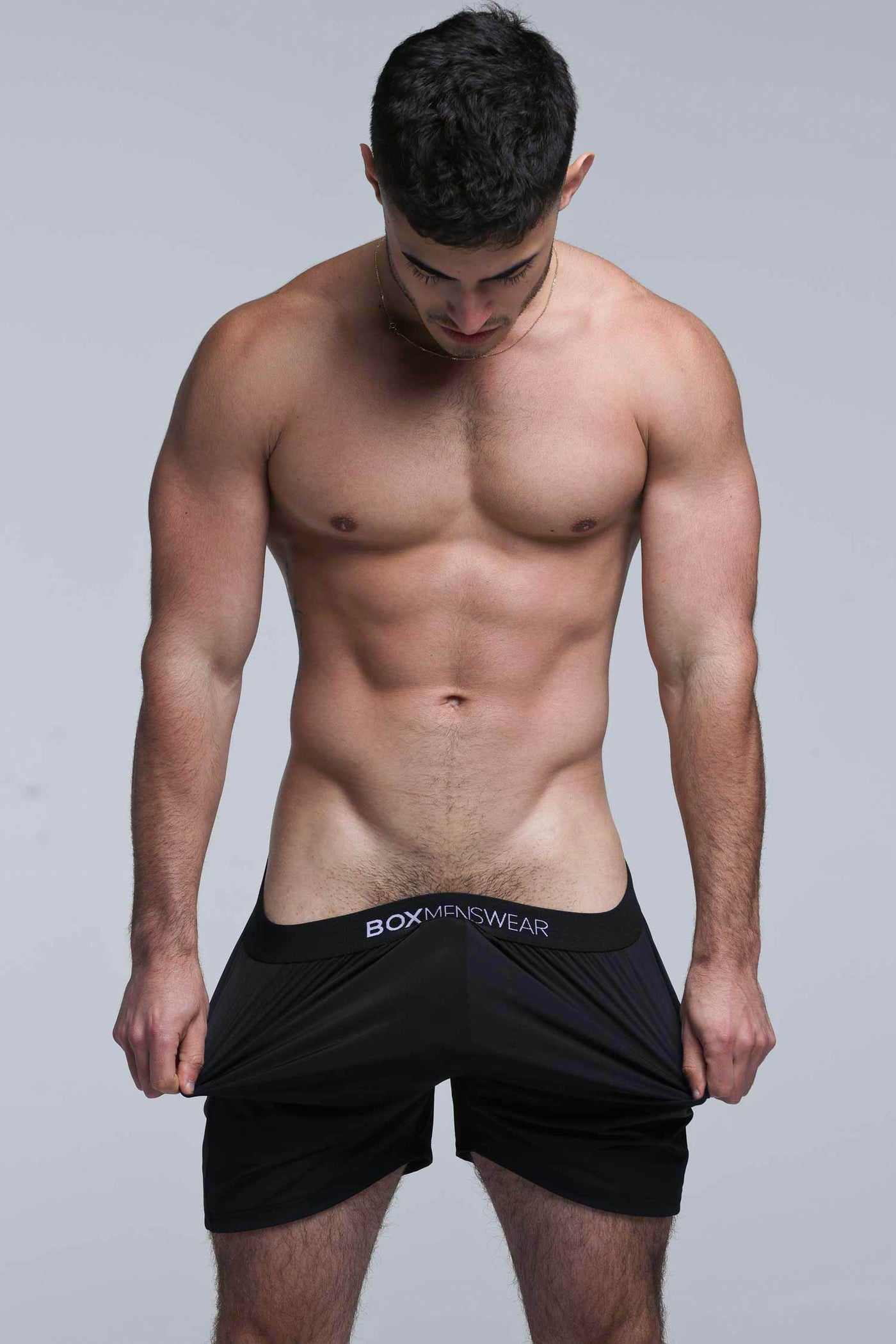 Silky Seamless Lounge Shorts - Black - boxmenswear - {{variant_title}}