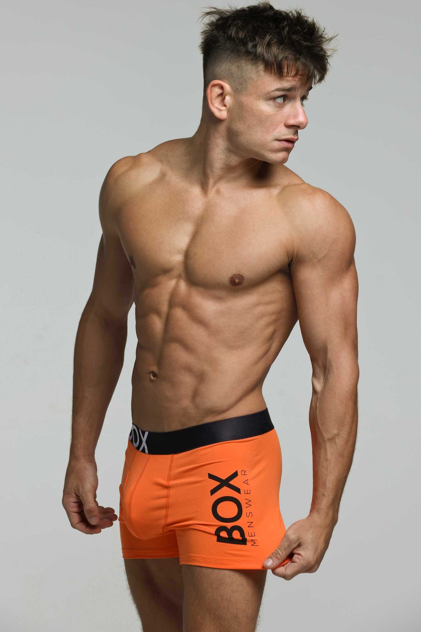 Soft Tech Boxers - Orange - boxmenswear - {{variant_title}}