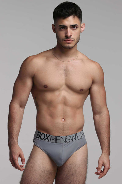 Brazilian Butt Briefs - São Paulo Grey - boxmenswear - {{variant_title}}