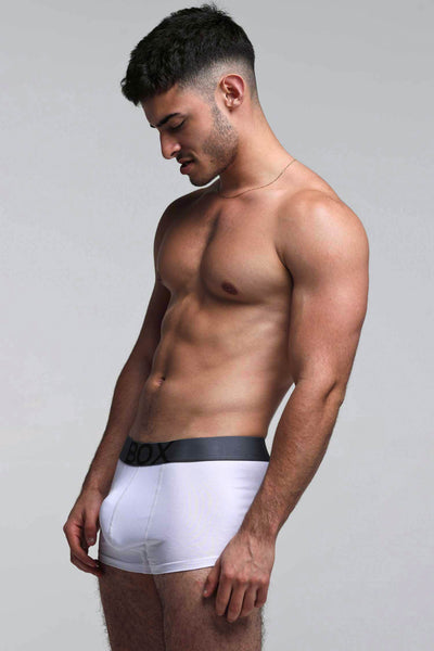 Soft Touch Trunks - White - boxmenswear - {{variant_title}}
