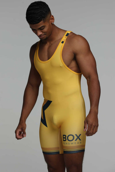 Singlet - Yellow Insignia - boxmenswear - {{variant_title}}