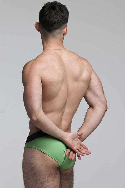 Soft Tech Briefs - Green - boxmenswear - {{variant_title}}