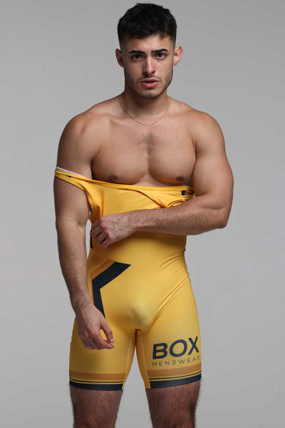 Singlet - Yellow Insignia - boxmenswear - {{variant_title}}