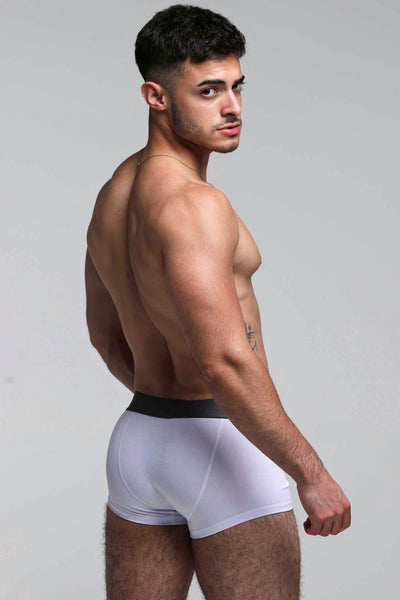 Soft Touch Trunks - White - boxmenswear - {{variant_title}}
