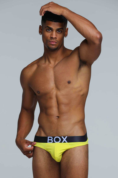 Soft Tech Briefs - Lemon - boxmenswear - {{variant_title}}