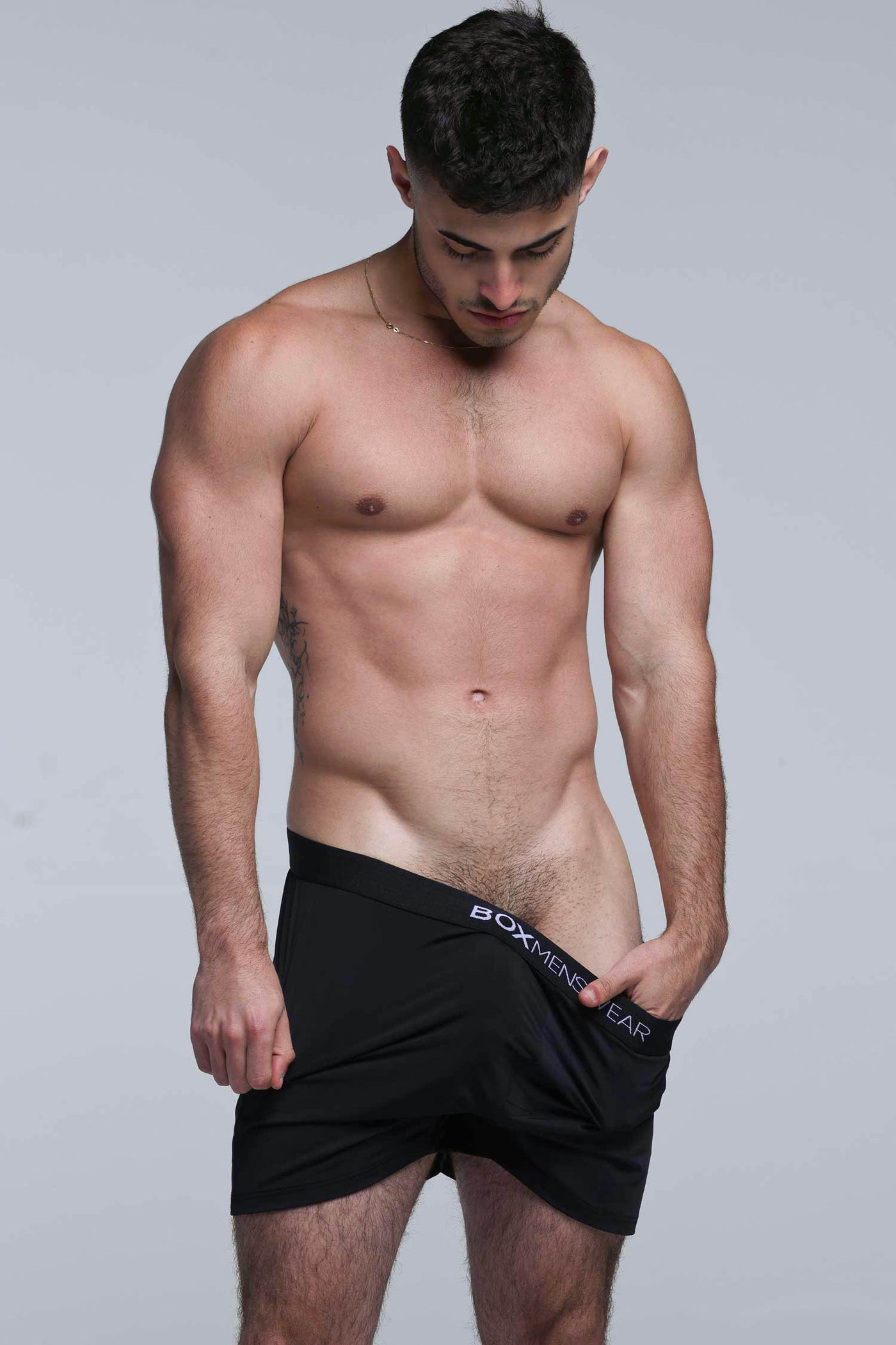 Silky Seamless Lounge Shorts - Black - boxmenswear - {{variant_title}}