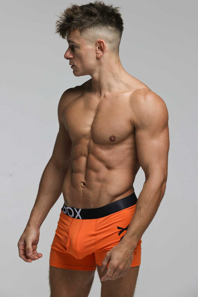 Soft Tech Boxers - Orange - boxmenswear - {{variant_title}}