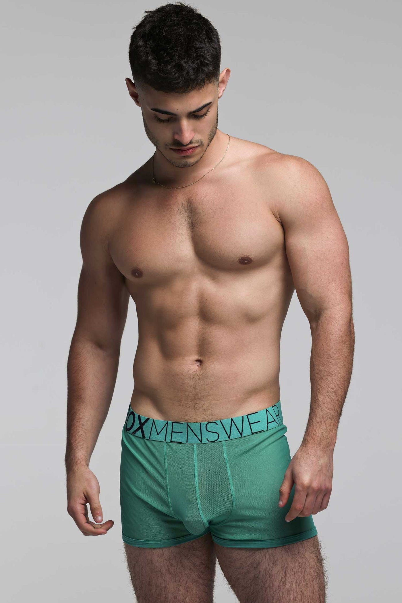All Over Mesh Boxers - Lucky Lad Green - boxmenswear - {{variant_title}}
