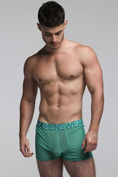 All Over Mesh Boxers - Lucky Lad Green - boxmenswear - {{variant_title}}