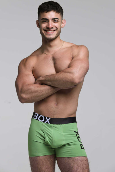 Soft Tech Boxers - Green - boxmenswear - {{variant_title}}
