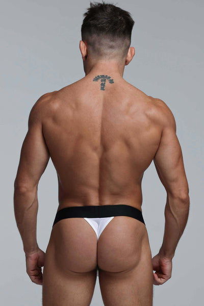 Mens Thong 3.0 - Transparent White - boxmenswear - {{variant_title}}