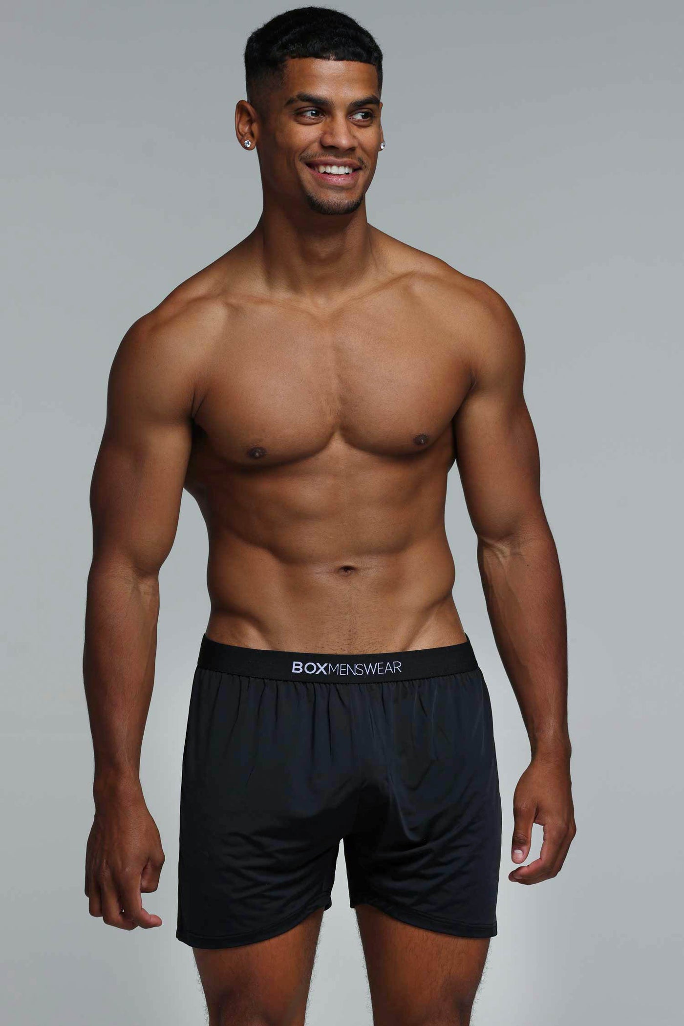 Silky Seamless Lounge Shorts - Black - boxmenswear - {{variant_title}}