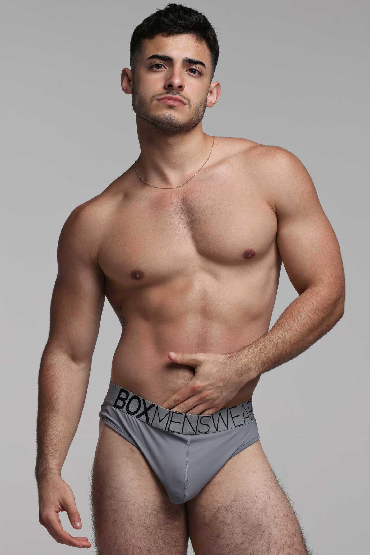 Brazilian Butt Briefs - São Paulo Grey - boxmenswear - {{variant_title}}