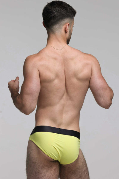 Soft Tech Briefs - Lemon - boxmenswear - {{variant_title}}