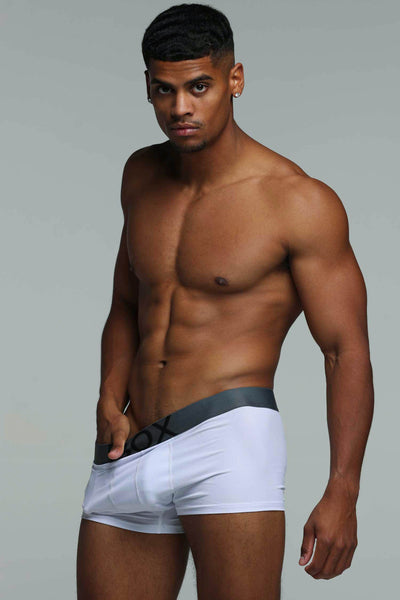 Soft Touch Trunks - White - boxmenswear - {{variant_title}}