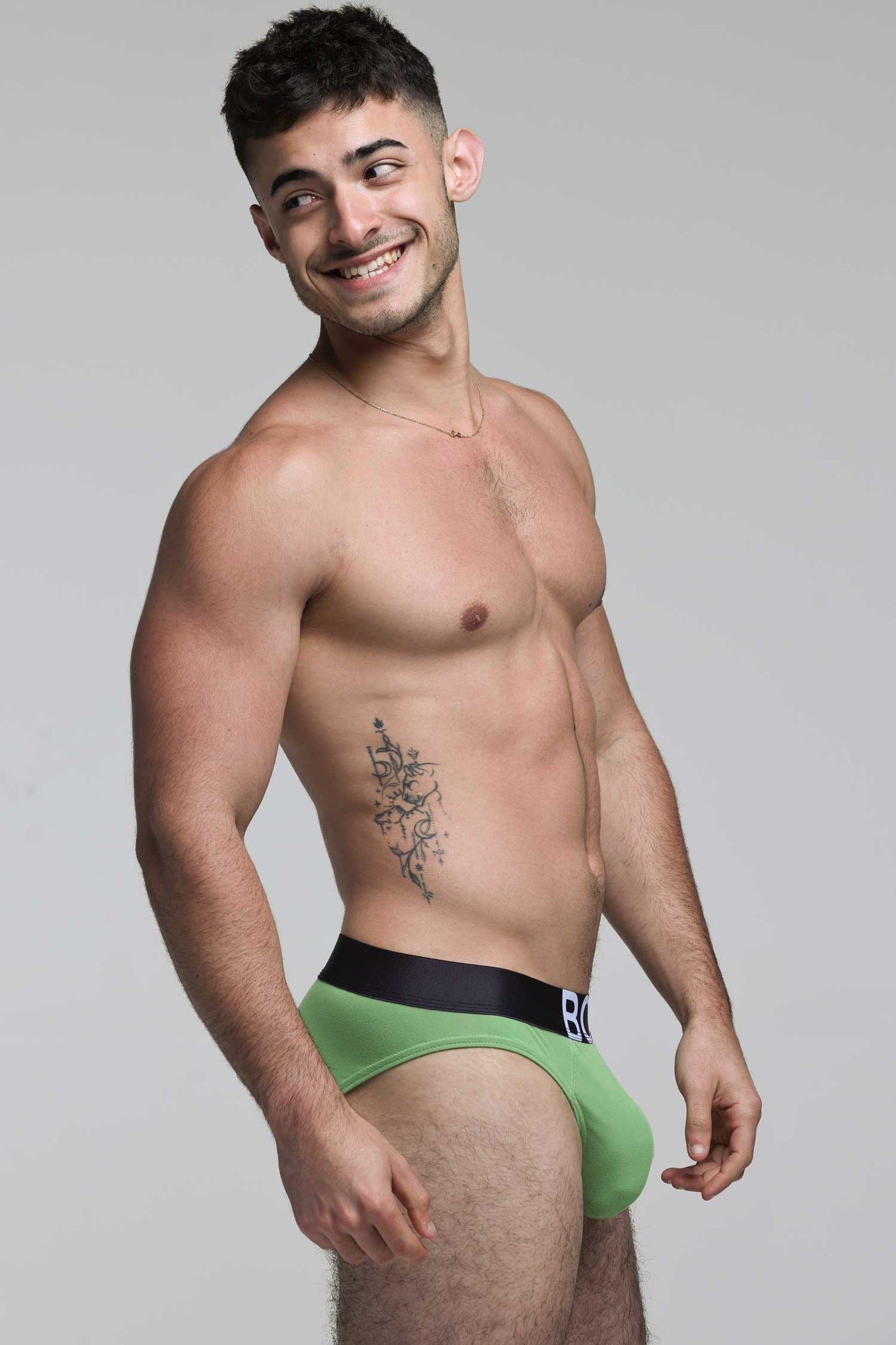 Soft Tech Briefs - Green - boxmenswear - {{variant_title}}