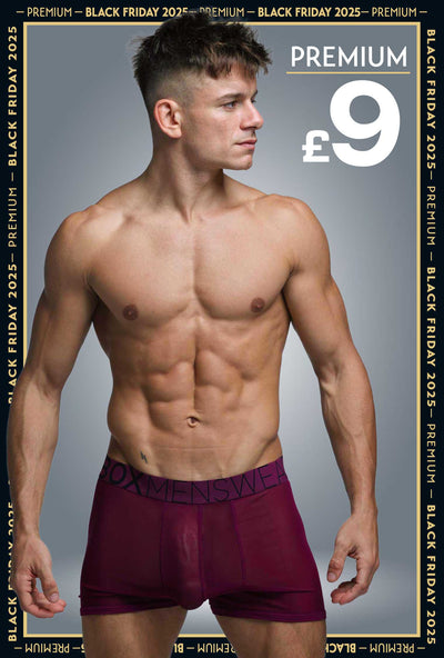 All Over Mesh Boxers - Cherry Crush - boxmenswear - {{variant_title}}