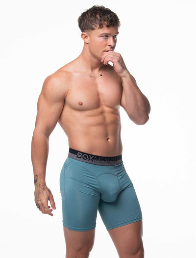 Compression Shorts 2.0 - Mint Green - boxmenswear - {{variant_title}}