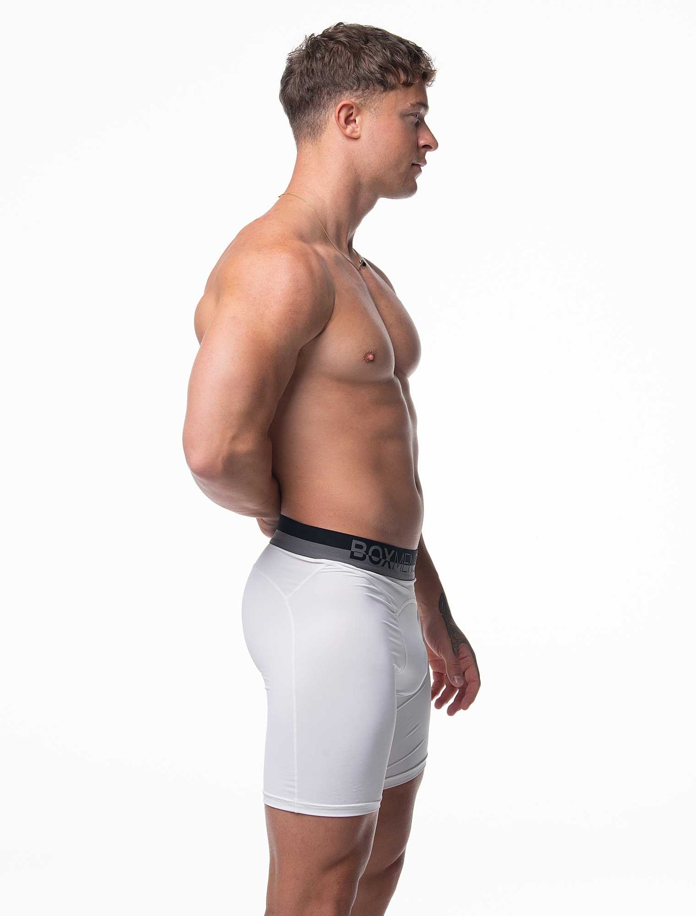 Compression Shorts 2.0 - White - boxmenswear - {{variant_title}}