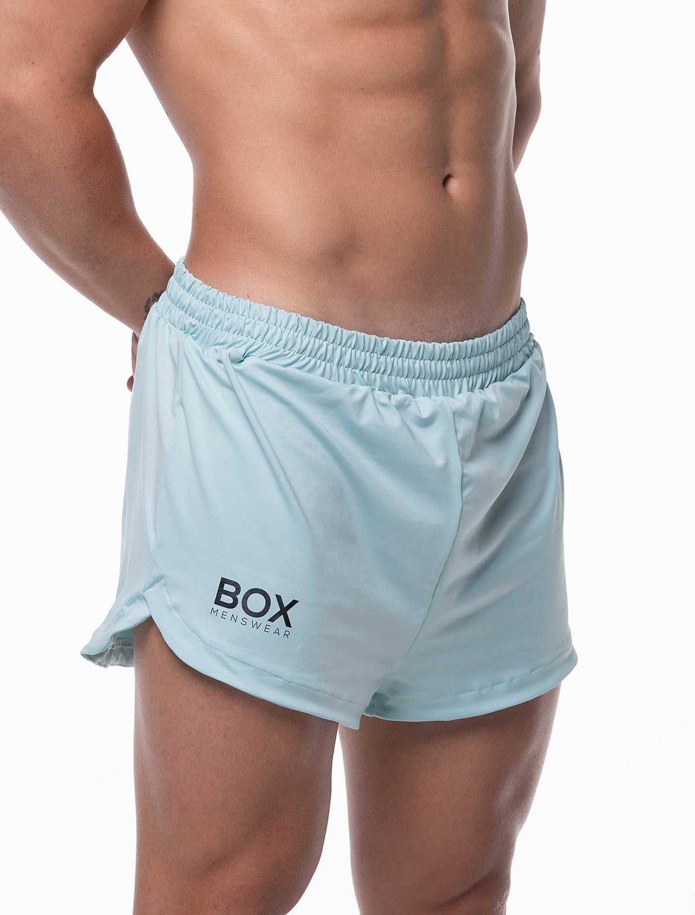 Compound Jock Shorts - Aqua - boxmenswear - {{variant_title}}