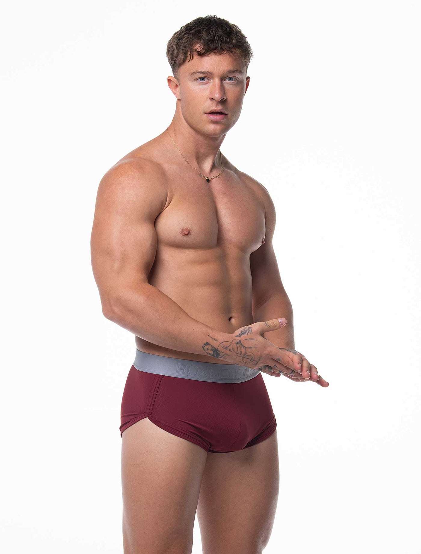 LuxLite Boxers - Burgundy Breeze - boxmenswear - {{variant_title}}