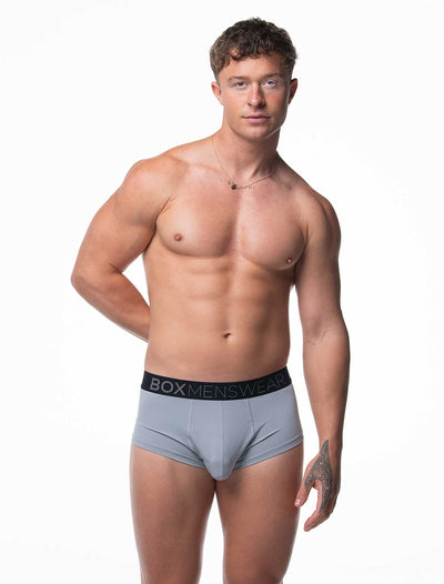 Hybrid Trunks - Emperor Grey - boxmenswear - {{variant_title}}