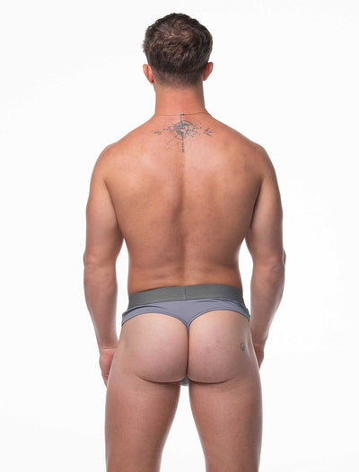 Brazilian Butt Briefs - São Paulo Grey - boxmenswear - {{variant_title}}