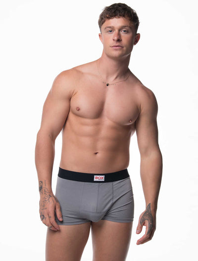 Marl Moment Boxers - Platinum Grey - boxmenswear - {{variant_title}}